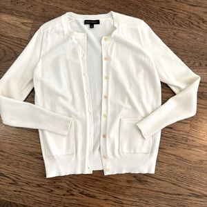Banana republic cream cardigan